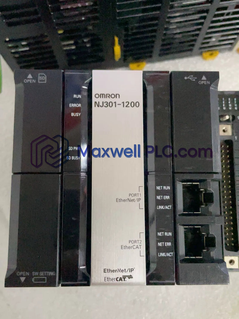 NJ301-1200 Omron Machine Automation Controller Sysmac NJ Series