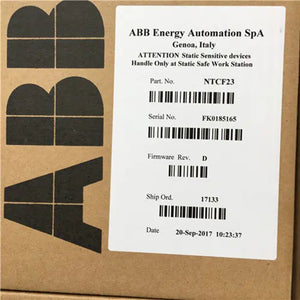 ABB Bailey Infi 90 NTCF23 Fiber Optic Communication Termination Unit