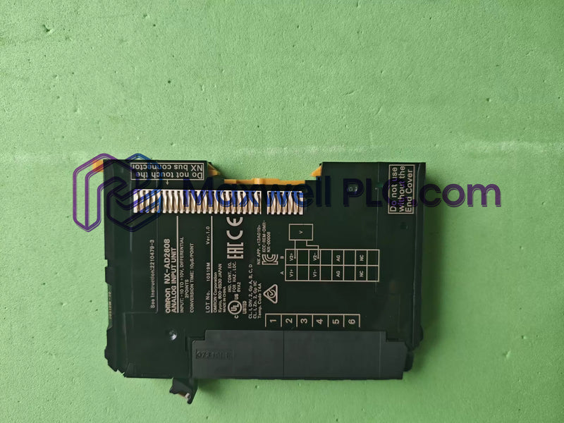 NX-AD2608 Omron Analog Input Unit NX I/O Bus