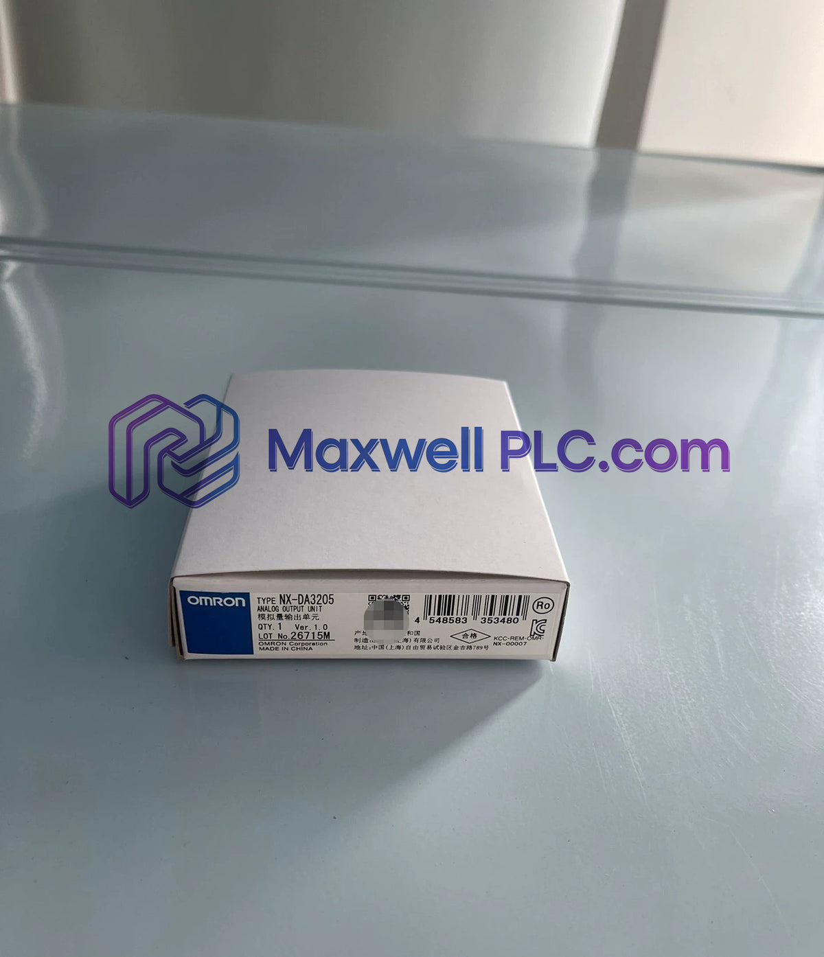 Unidad de E/S analógica Omron serie NX NX-DA3205