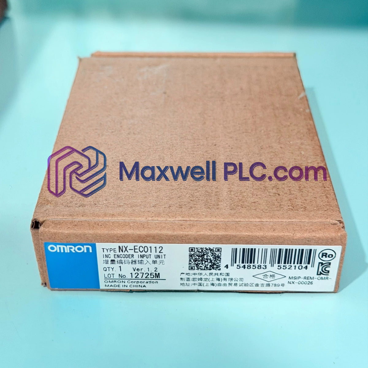 Omron NX-EC0112 Incremental Encoder Input Unit NX Series