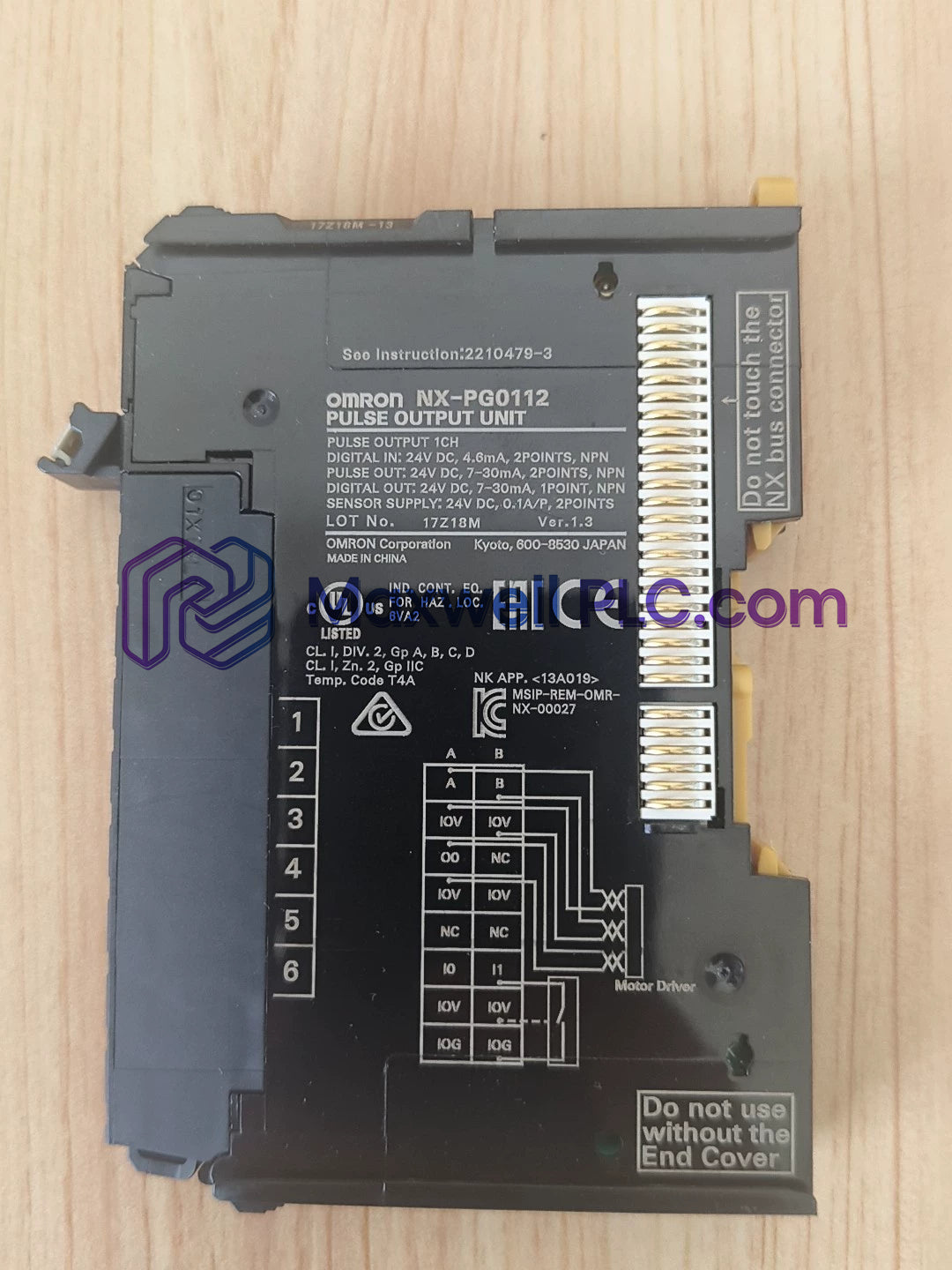 NX-PG0112 Omron NX Series Pulse Output Unit