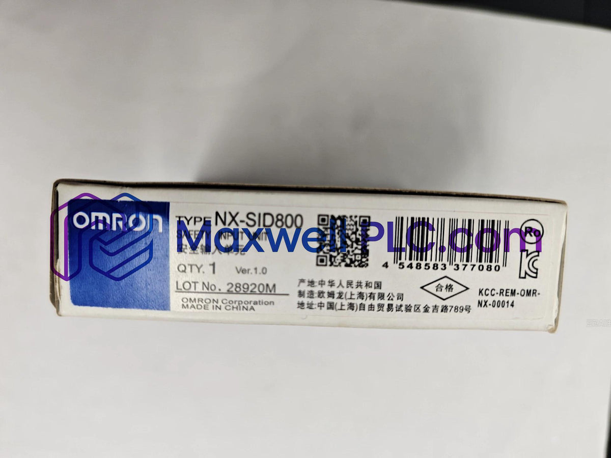 NX-SID800 Omron NX I/O Bus Safety Input Unit