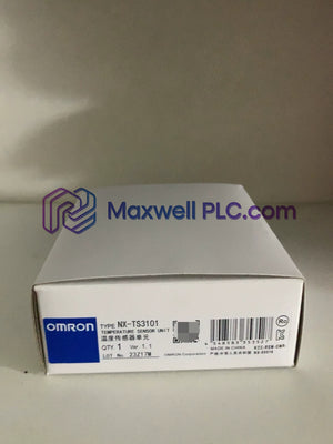 NX-TS3101 Omron Temperature Input Unit NX Series
