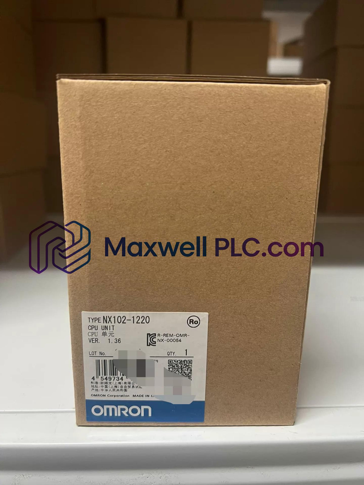 NX102-1220 Omron Sysmac NX1 Modular CPU