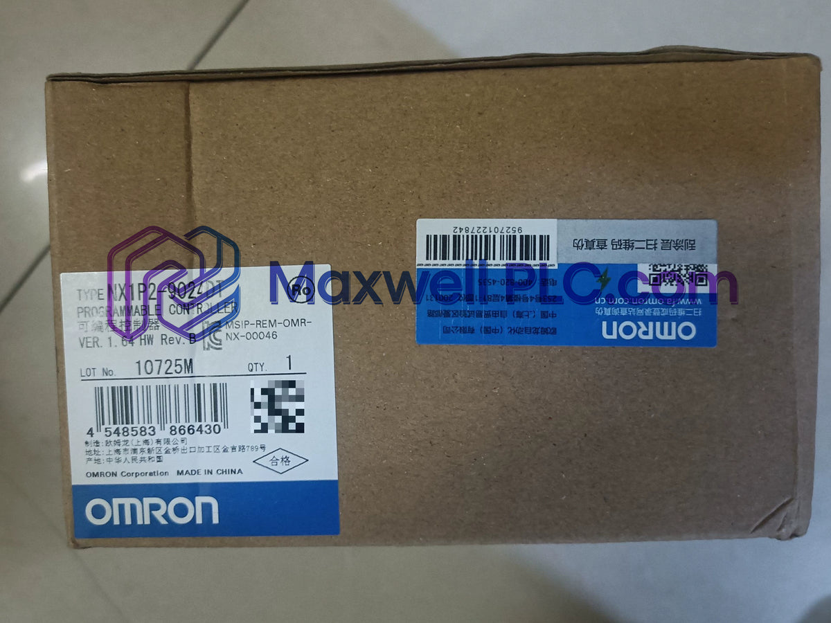 NX1P2-9024DT Omron Sysmac NX1P Series CPU