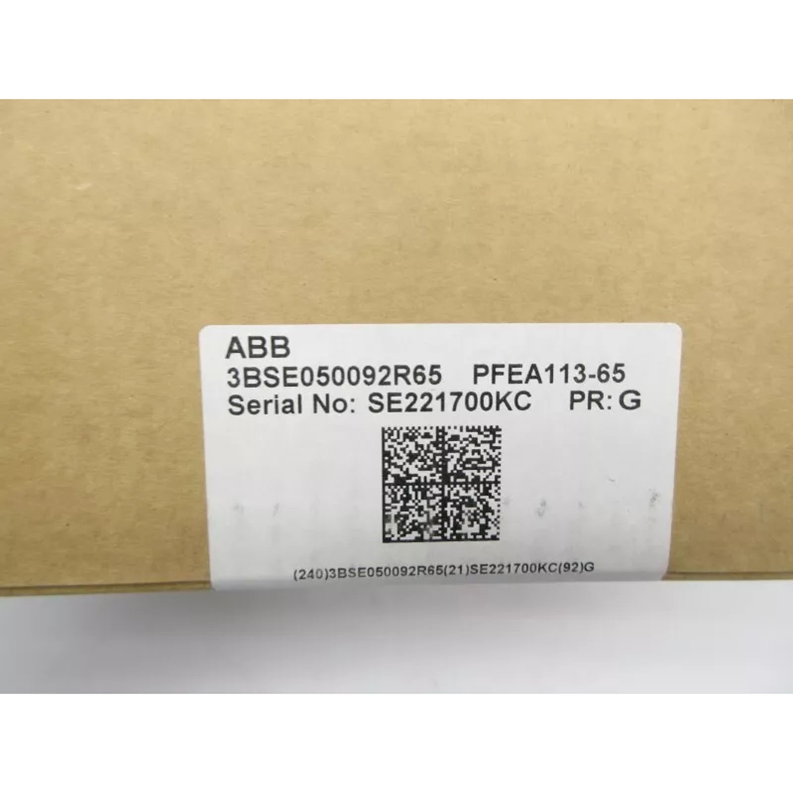 3BSE050092R65 Tension Electronics PFEA113-65 واجهة خلية تحميل ABB