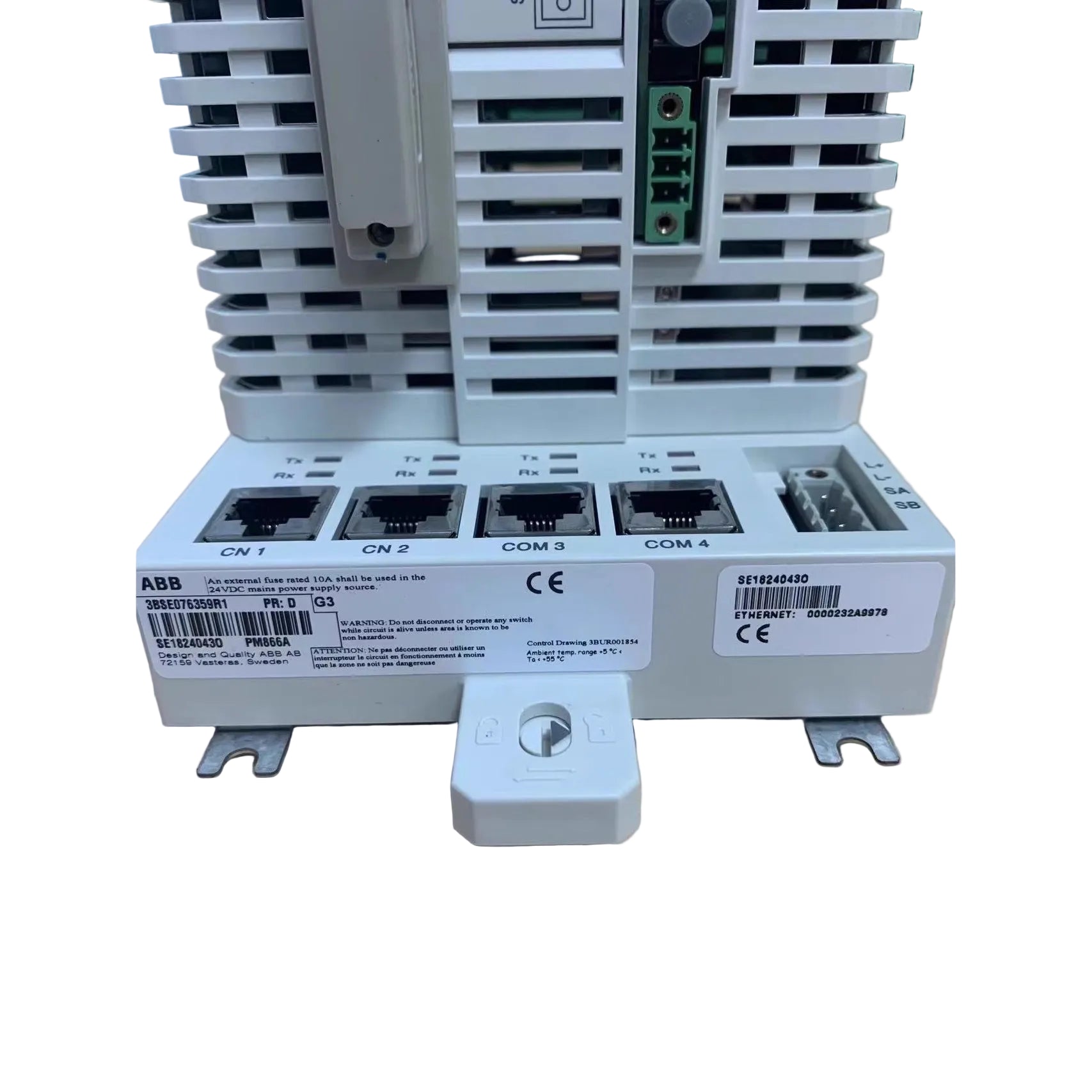 ABB PM866K01 3BSE050198R1 Processor Unit Central Controller Kit
