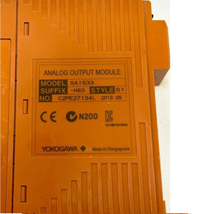 SAI533-H63 Yokogawa Analog Output Module Isolated 8-Channel