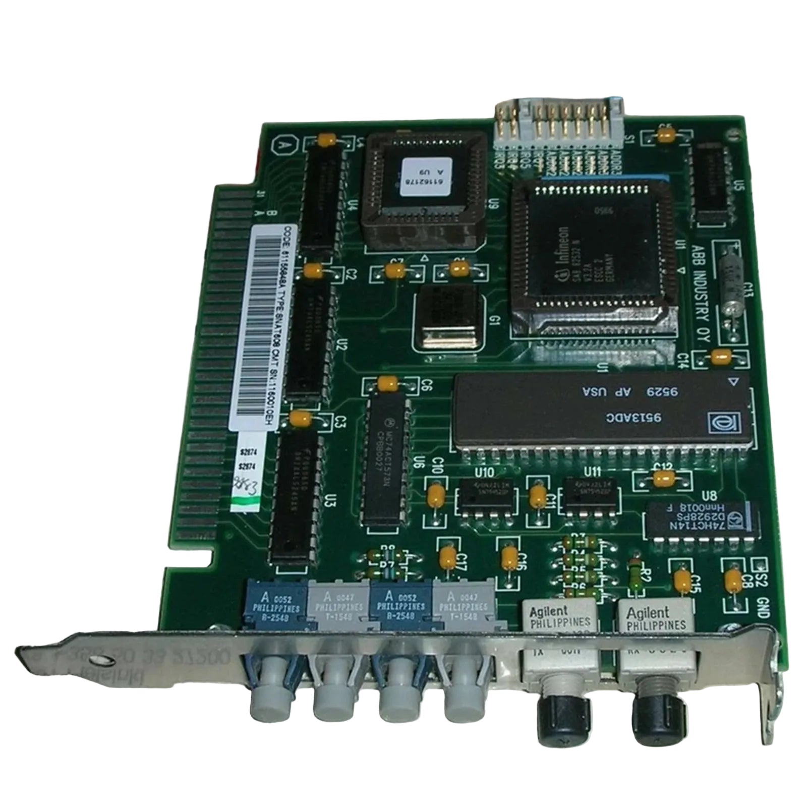 ABB SNAT608CMT Industrial ISA Interface PC Board Module