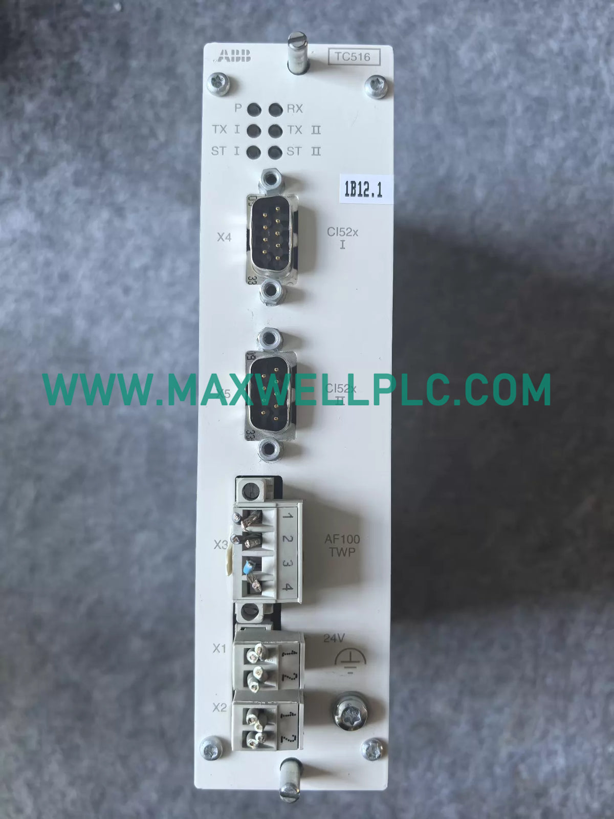 TC516 3BSE012632R1 Módem de par trenzado RS485 ABB Advant Master
