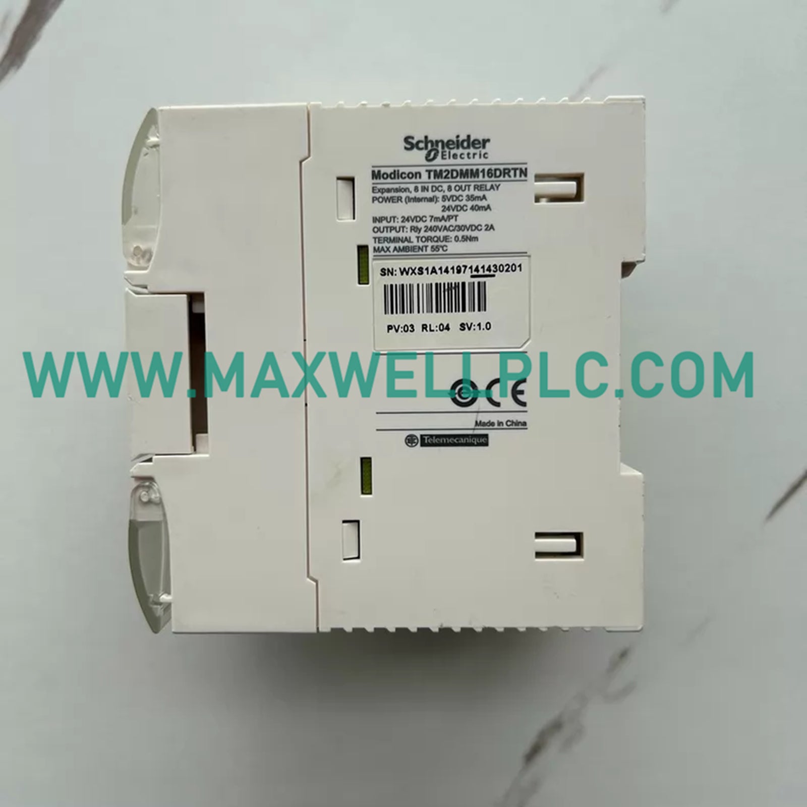 TM2DMM16DRTN وحدة الإدخال/الإخراج الرقمية شنايدر إلكتريك موديكون M218