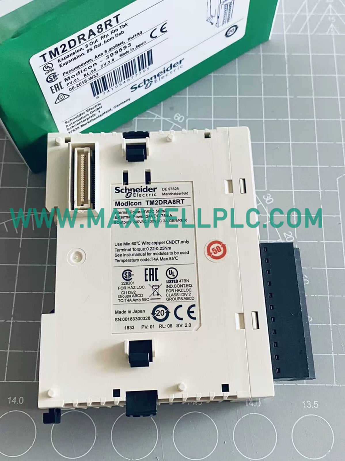 TM2DRA8RT Schneider Electric I/O Expansion Module Modicon M238