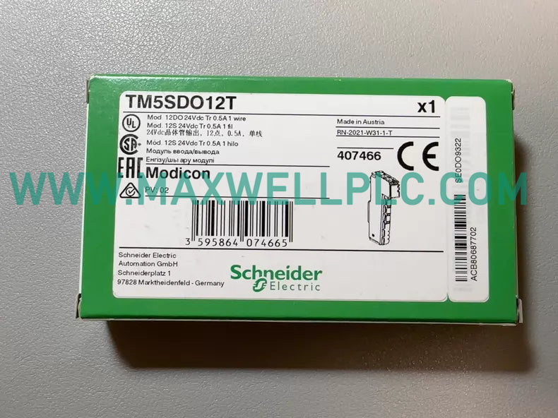 وحدة المخرجات المنفصلة TM5SDO12T من شنايدر إلكتريك موديكون TM5