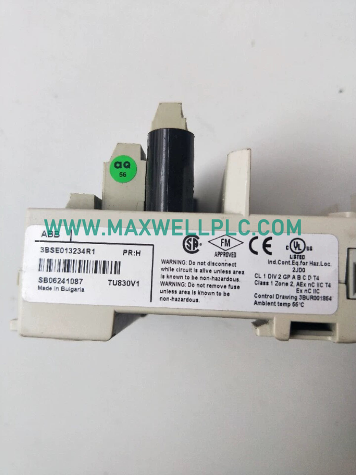 TU830V1 3BSE013234R1 ABB Unidad de terminación de módulo extendido S800 E/S