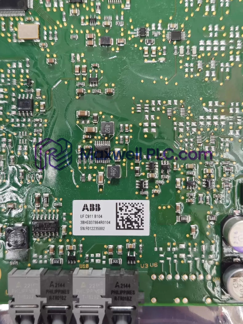 ABB AC 800PEC UF C911 B104 3BHE037864R0104 لوحة تدوير