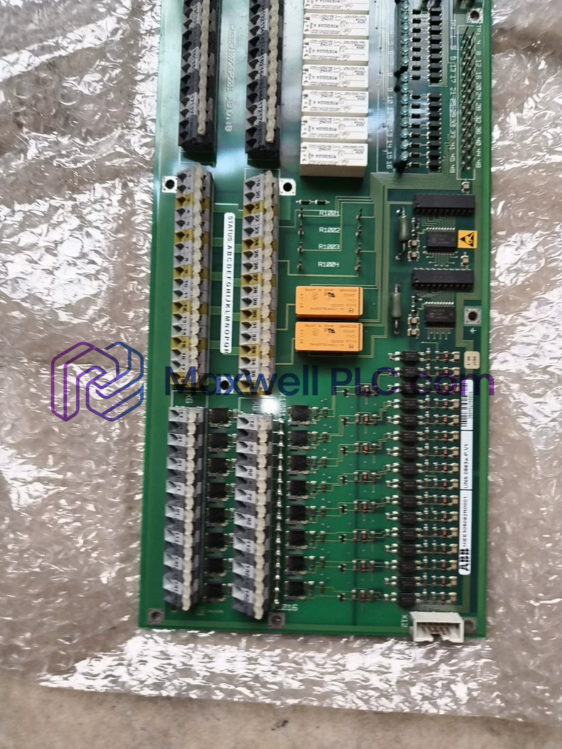 ABB HIEE305082R0001 UNS 0863A-P بطاقة إدخال/إخراج رقمية لأنظمة الإثارة UNITROL