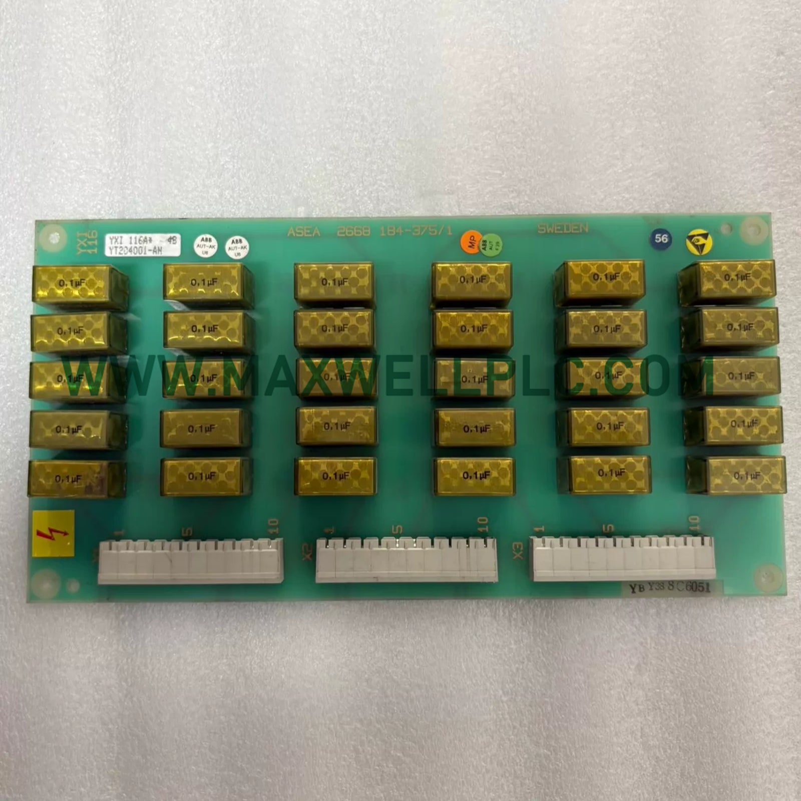 ABB YXI116A YT204001-AN CAPACITOR UNIT Standard Power Series