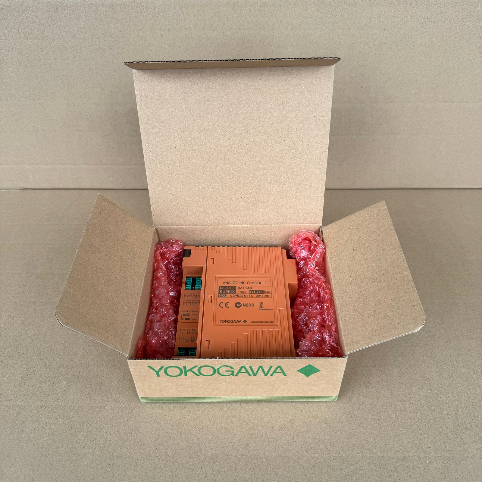 Yokogawa SAI143-H53 STYLE S3 HART Communication Analog Input Module