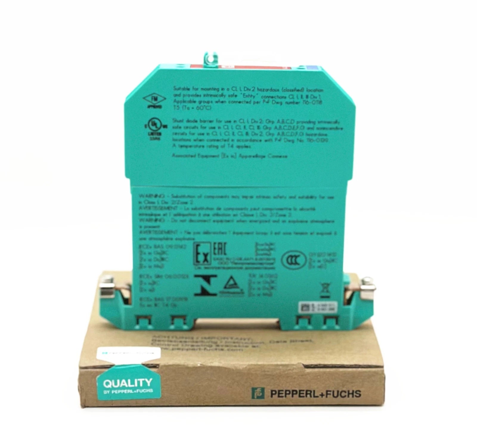 Pepperl+Fuchs Z779 Z-System Zener Barrier 2-Channel 28V 300 Ohm DC