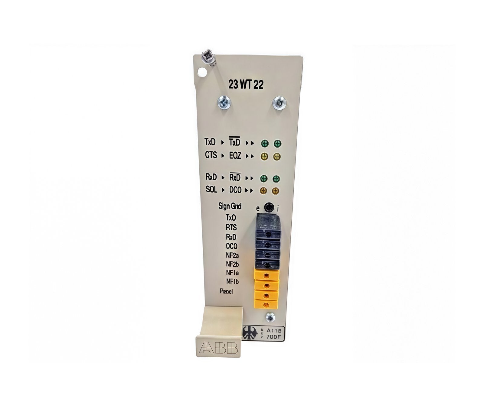 ABB 23WT22 Voice Frequency Telegraphy Device for Power Line Communication