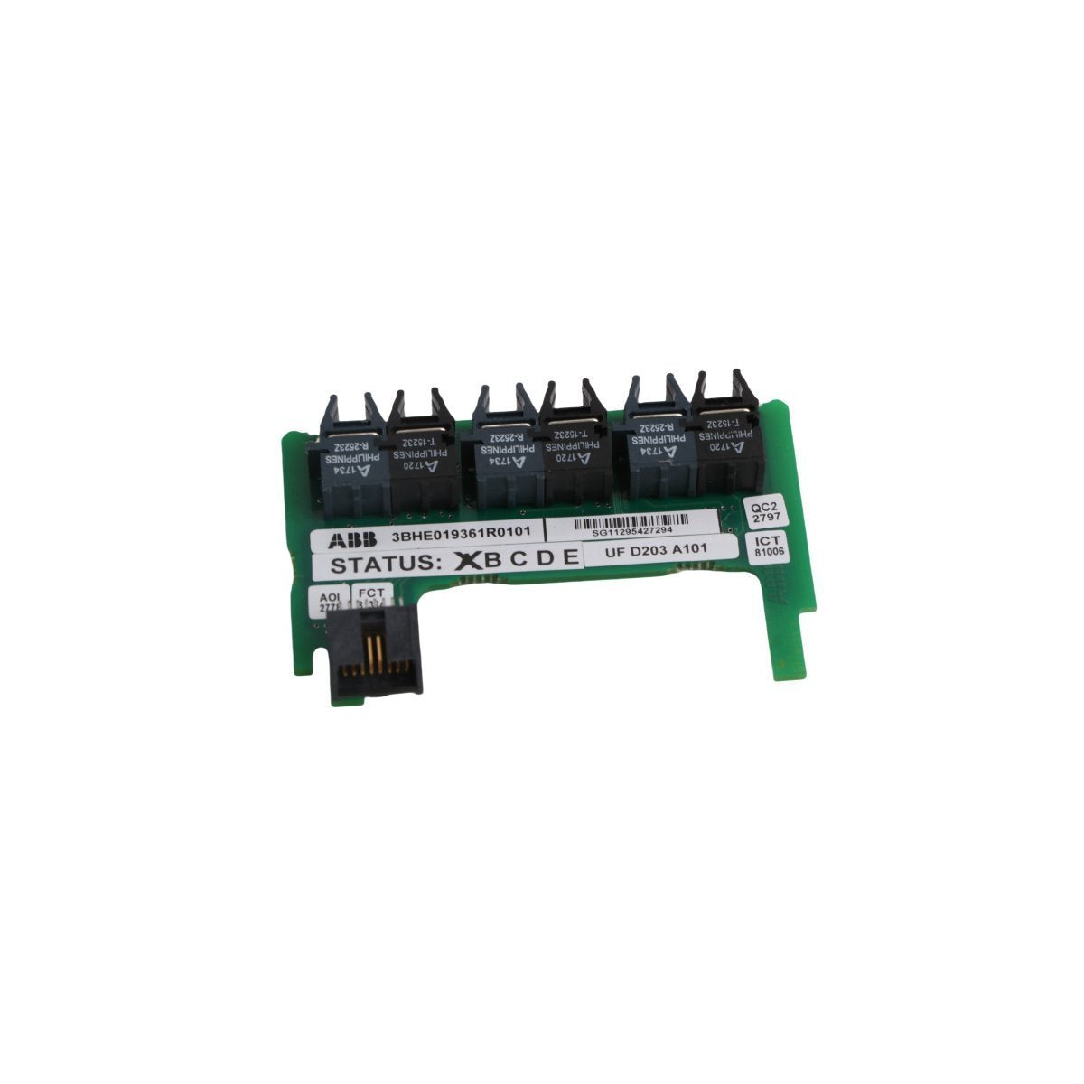 UFD203 A101 ABB 3BHE019361R0101 UFD203A101  Power Supply Interface Module