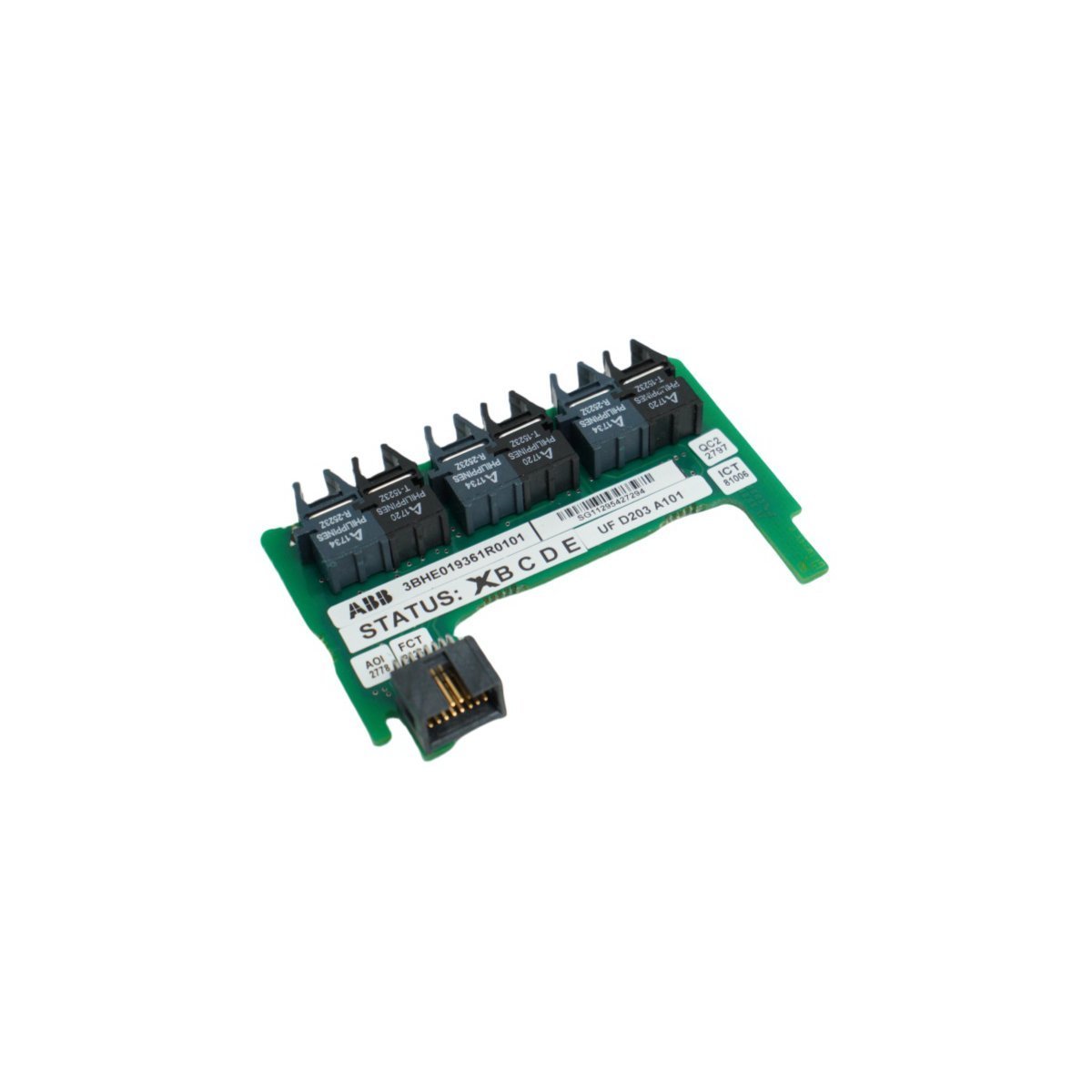 PD D200 A101 3BHE019633R0101 Módulo de E/S de procesador y tacómetro ABB