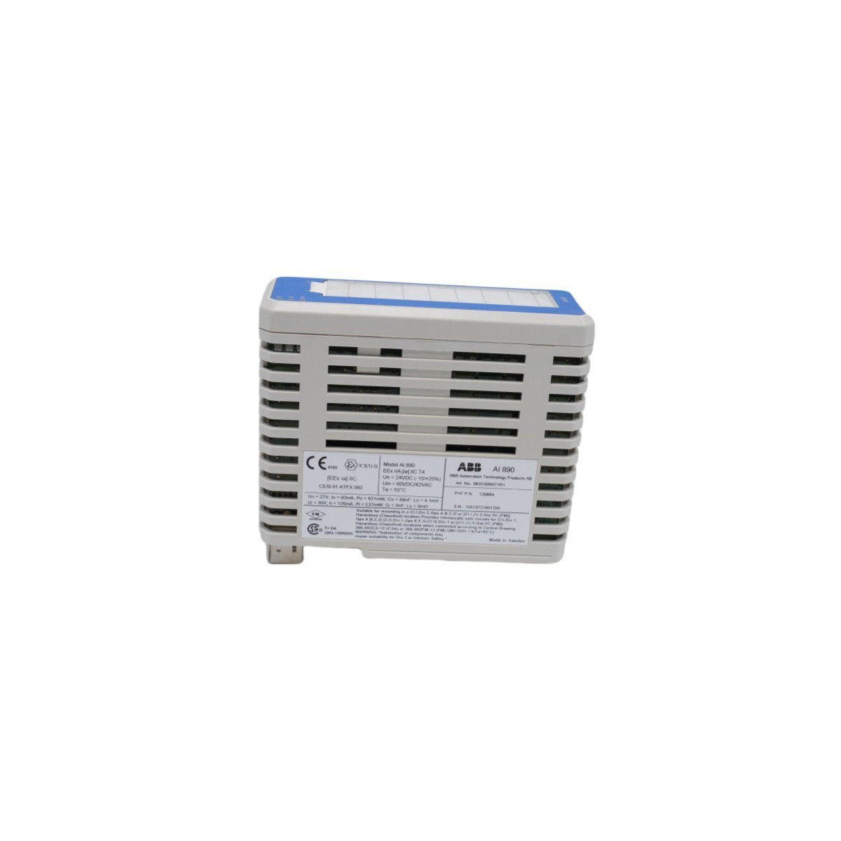 3BSC690071R1 ABB AI890 S800 I/O وحدة السلامة الجوهرية