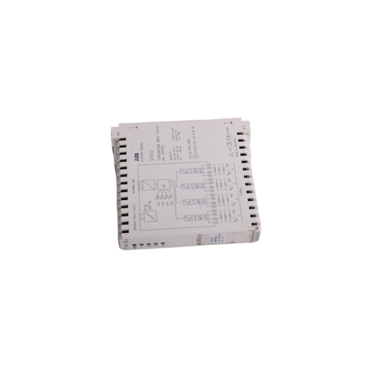 3KDE175521L9500 AI950S ABB Temperature Input TI4-Ex Module S900 I/O