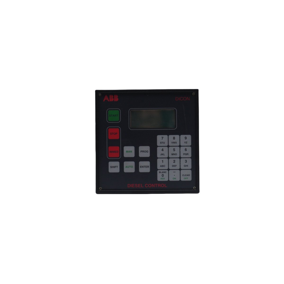 3DDE300013 CMA112 Diesel Control Display Panel ABB AC500 Interface