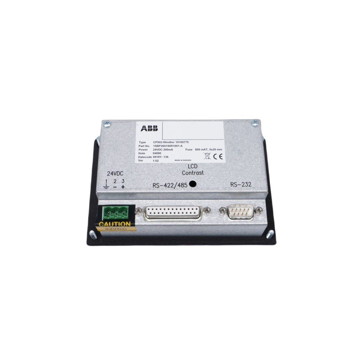 CP561-WEB ABB Control Panel HMI (Advant OCS/800xA Operator Interface)