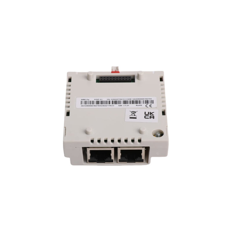 FEIP-21 ABB 3AXD50000192793 ACS 380 وحدة محول إيثرنت/آي بي (EtherNet/IP) ذات الواجهة