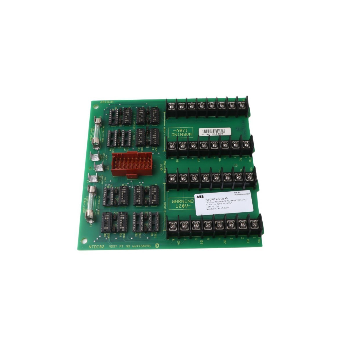 ABB NTDI02 Digital Interface I/O Termination Unit Bailey Infi 90