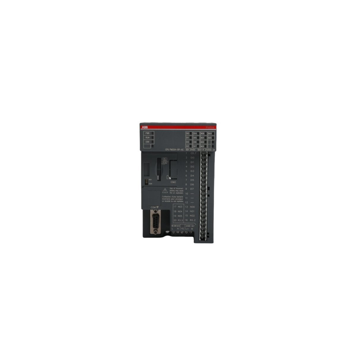1SAP120800R0001 ABB PM554-RP-AC AC500-eCo Logic Controller