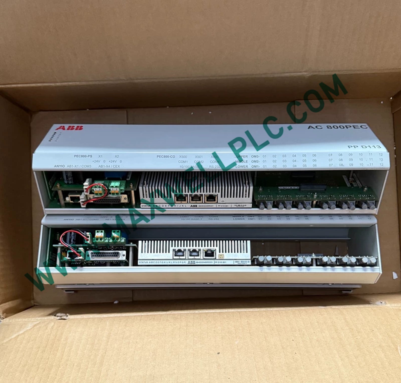 3BHE024820R0101 PPD234A101 وحدة التحكم من سلسلة ABB AC 800PEC