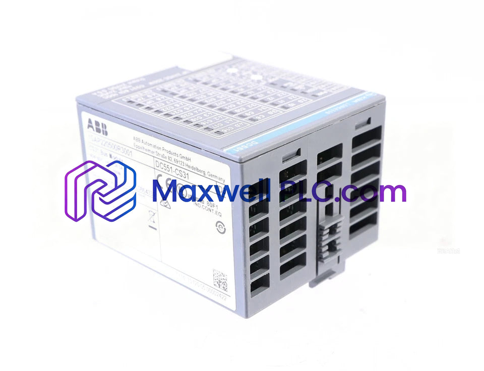 DC551-CS31 1SAP220500R3001 ABB AC500 Series Digital I/O Bus Module