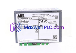 DC551-CS31 1SAP220500R3001 ABB AC500 Series Digital I/O Bus Module
