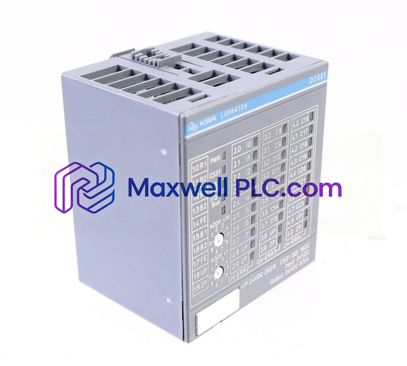 DC551-CS31 1SAP220500R3001 ABB AC500 Series Digital I/O Bus Module