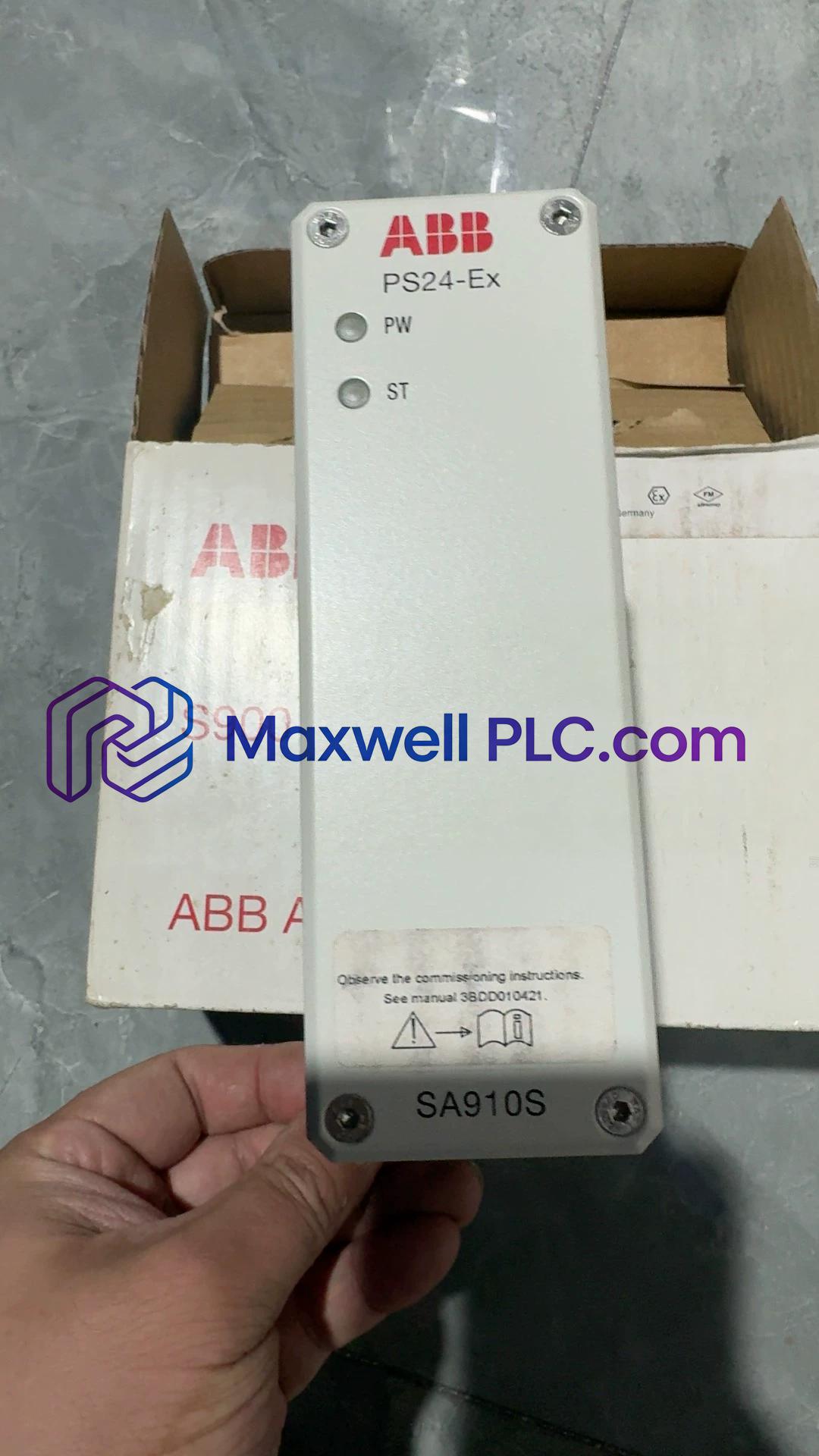 ABB Advant OCS/800xA SA910S 3KDE175131L9100 مزود طاقة