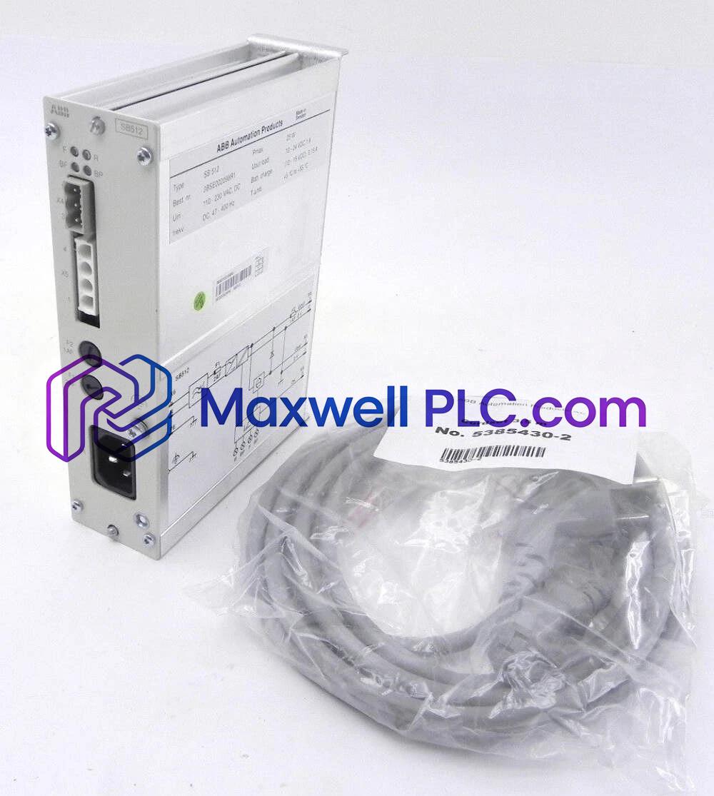 ABB SB512 3BSE002098R1 Power Supply Module S100 I/O Series