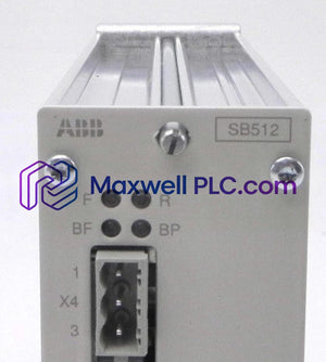 ABB SB512 3BSE002098R1 Power Supply Module S100 I/O Series