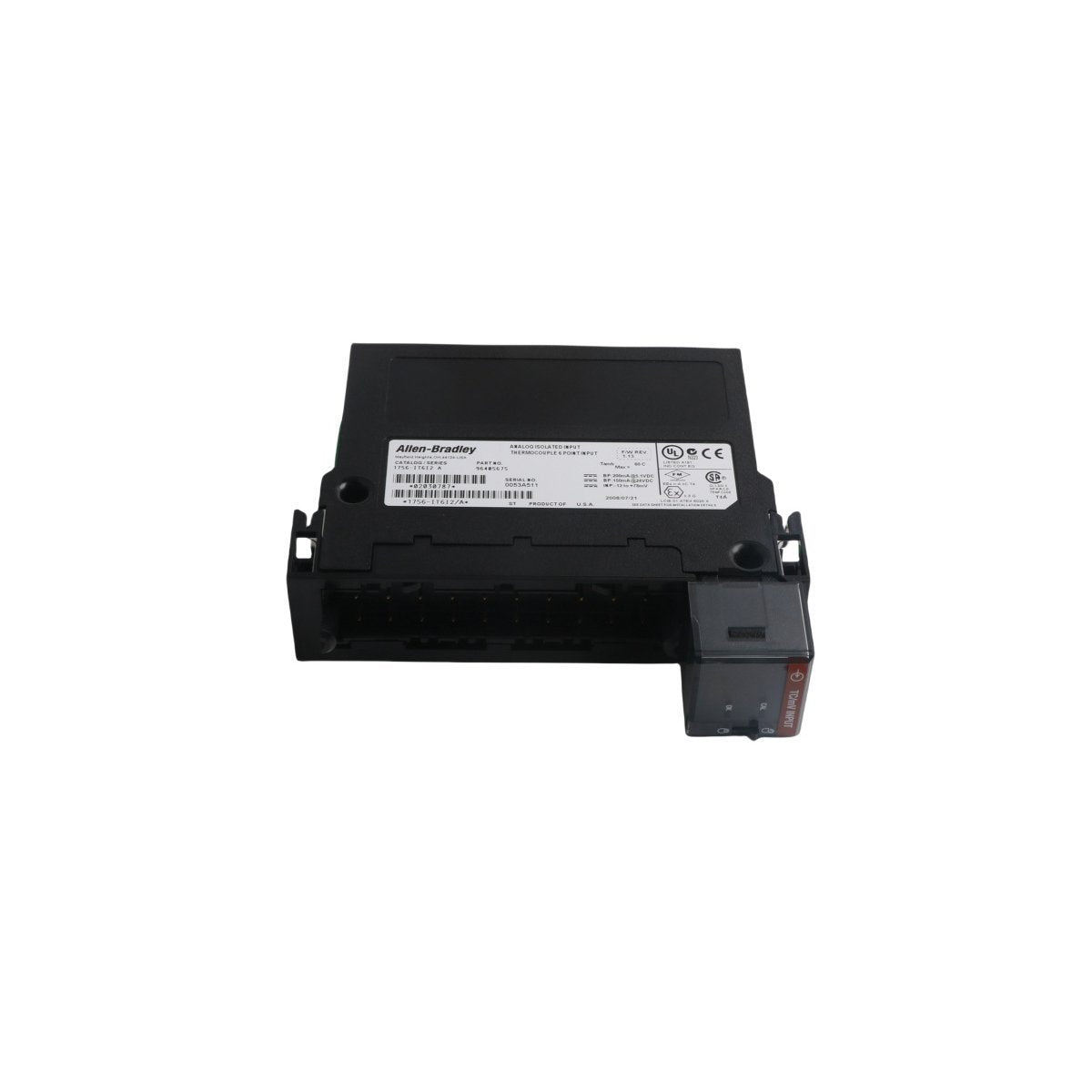 Allen-Bradley 1756-IT6I2 ControlLogix 6-Channel Isolated Analog Input Module