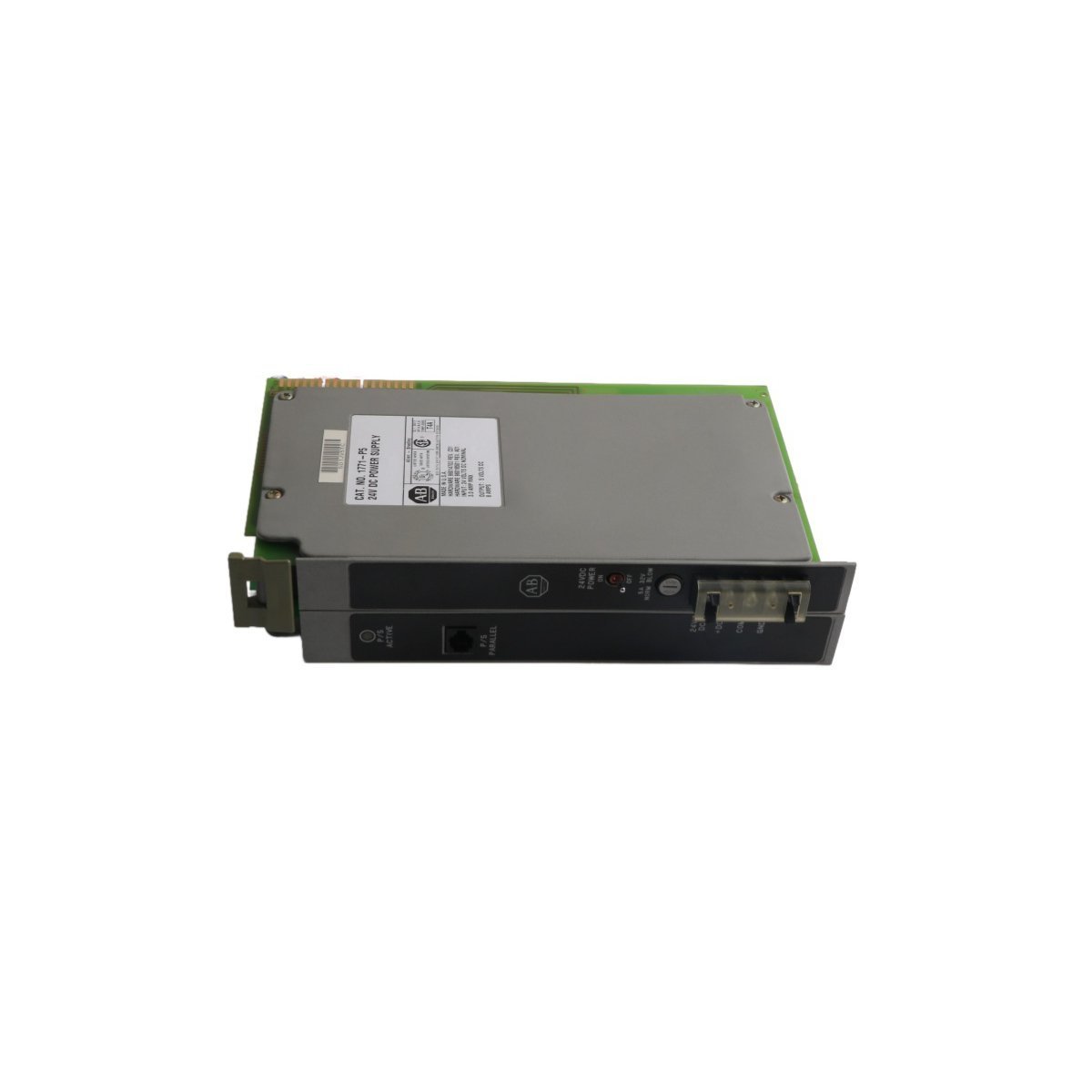 Módulo de fuente de alimentación de chasis PLC-5 de entrada de CC de 24 V 1771-P5 Allen-Bradley