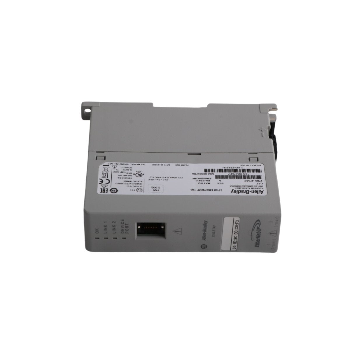 1783-ETAP Allen-Bradley EtherNet/IP Tap con switch integrado de 3 puertos