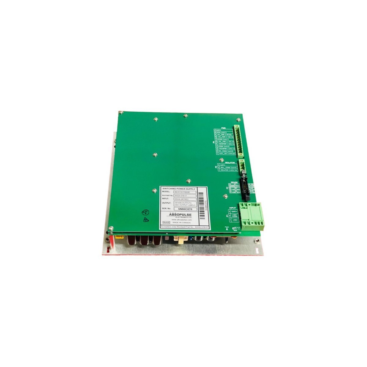 80026-518-01 Power Supply Module Allen-Bradley MOX720-P4668D