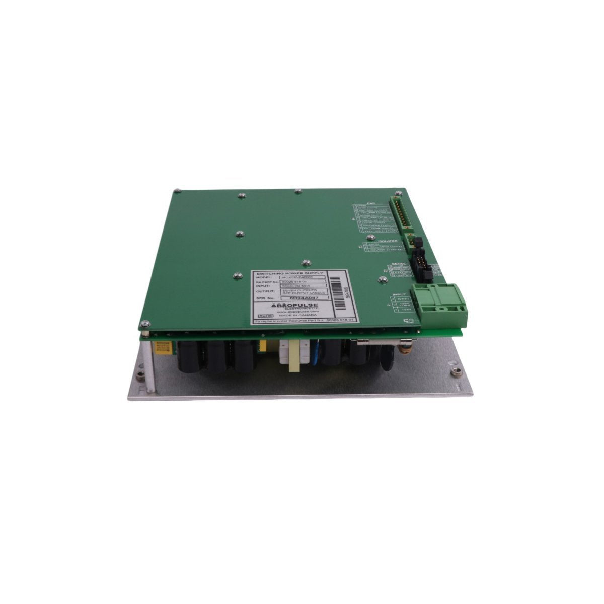 80026-518-01 Allen-Bradley MOX720-P4668E Power Supply Module