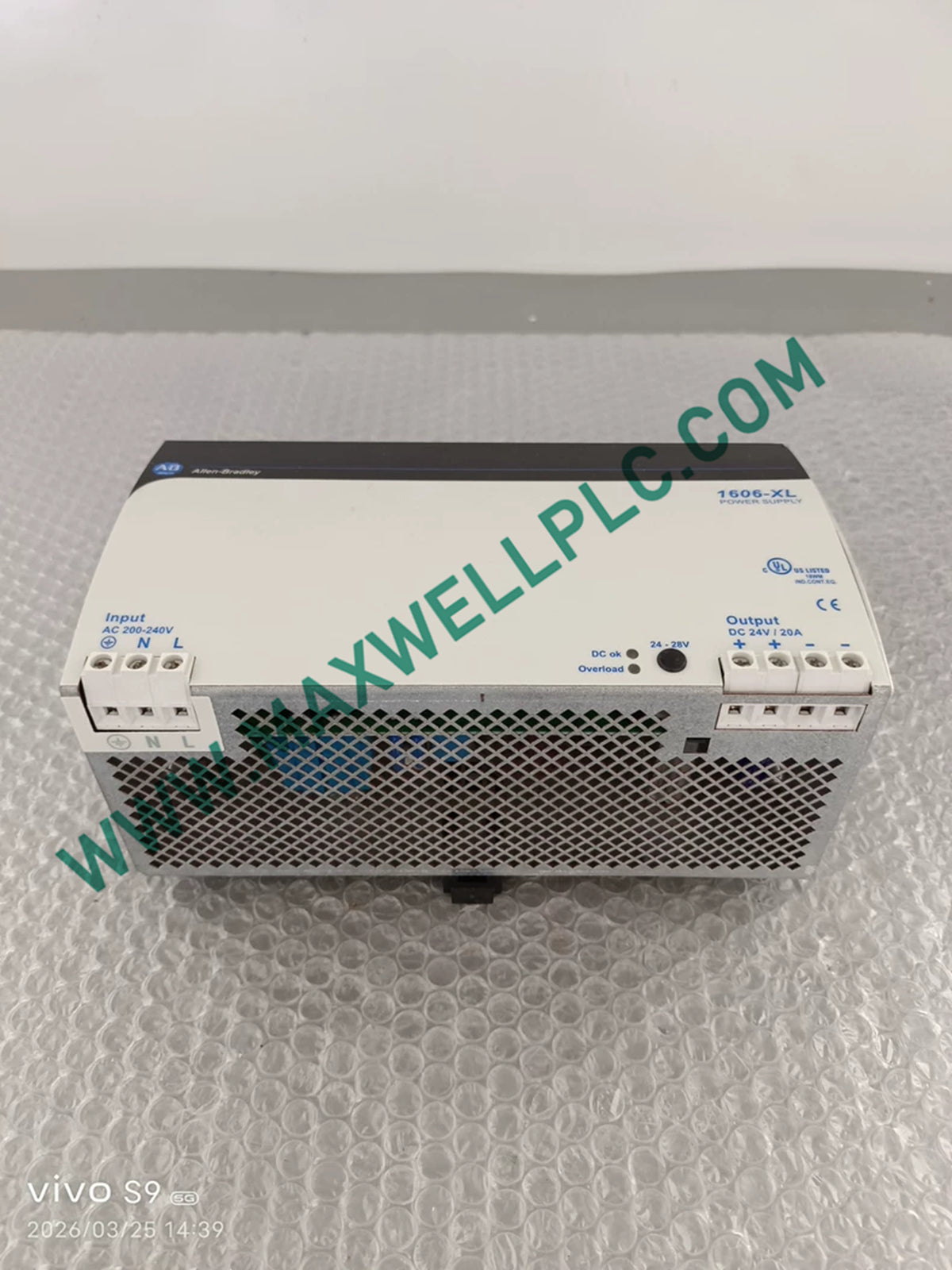 1606-XL480EP Módulo de fuente de alimentación conmutada Allen-Bradley Series
