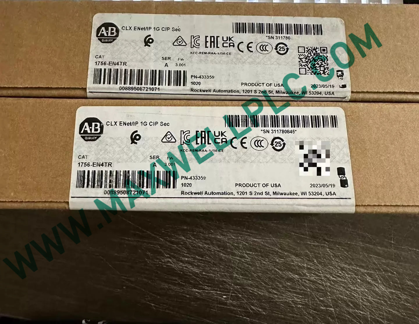 Módulo EtherNet/IP ControlLogix 1756-EN4TR de Allen-Bradley