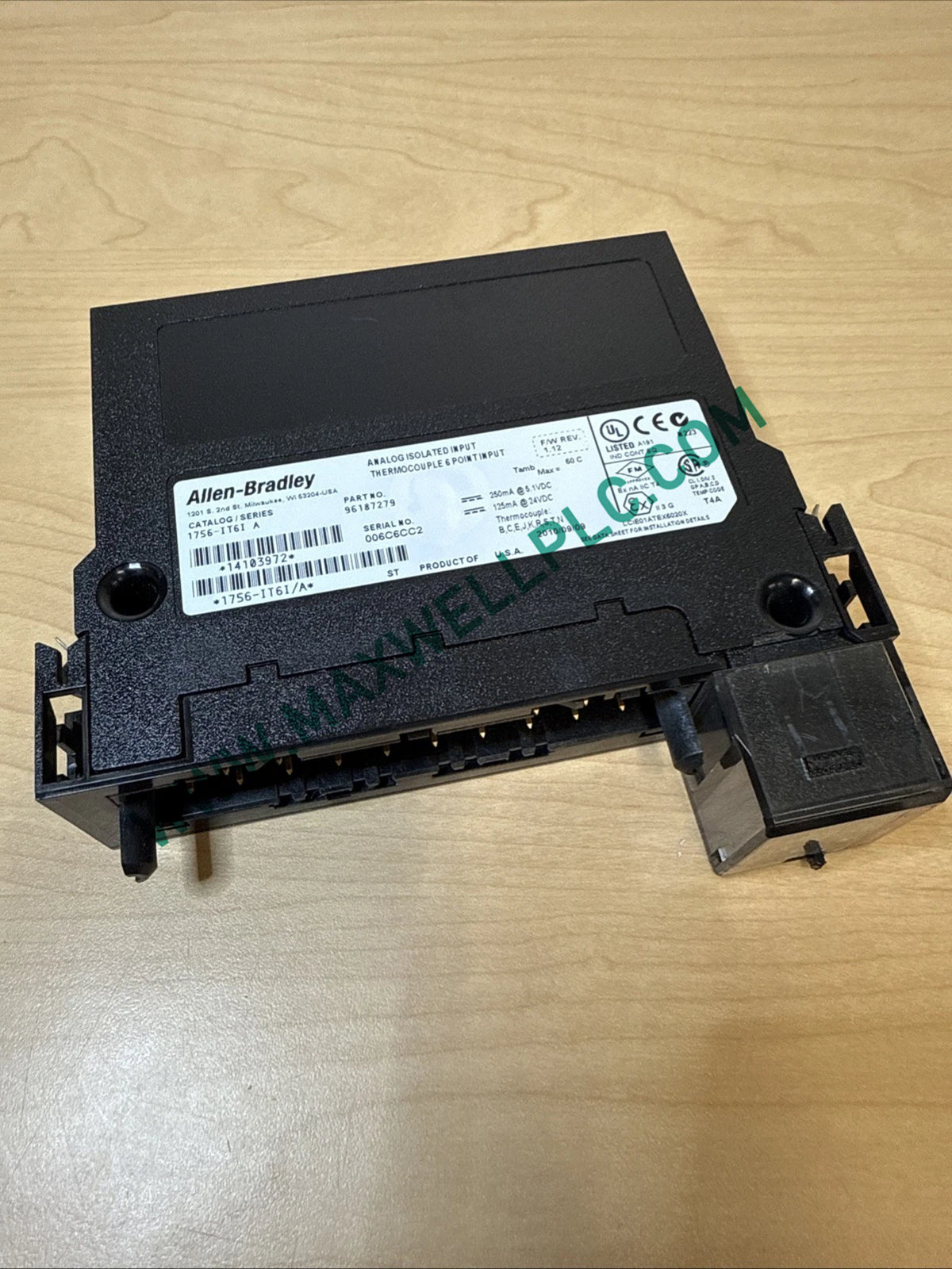 1756-IT6I Allen-Bradley ControlLogix Isolated Thermocouple Module