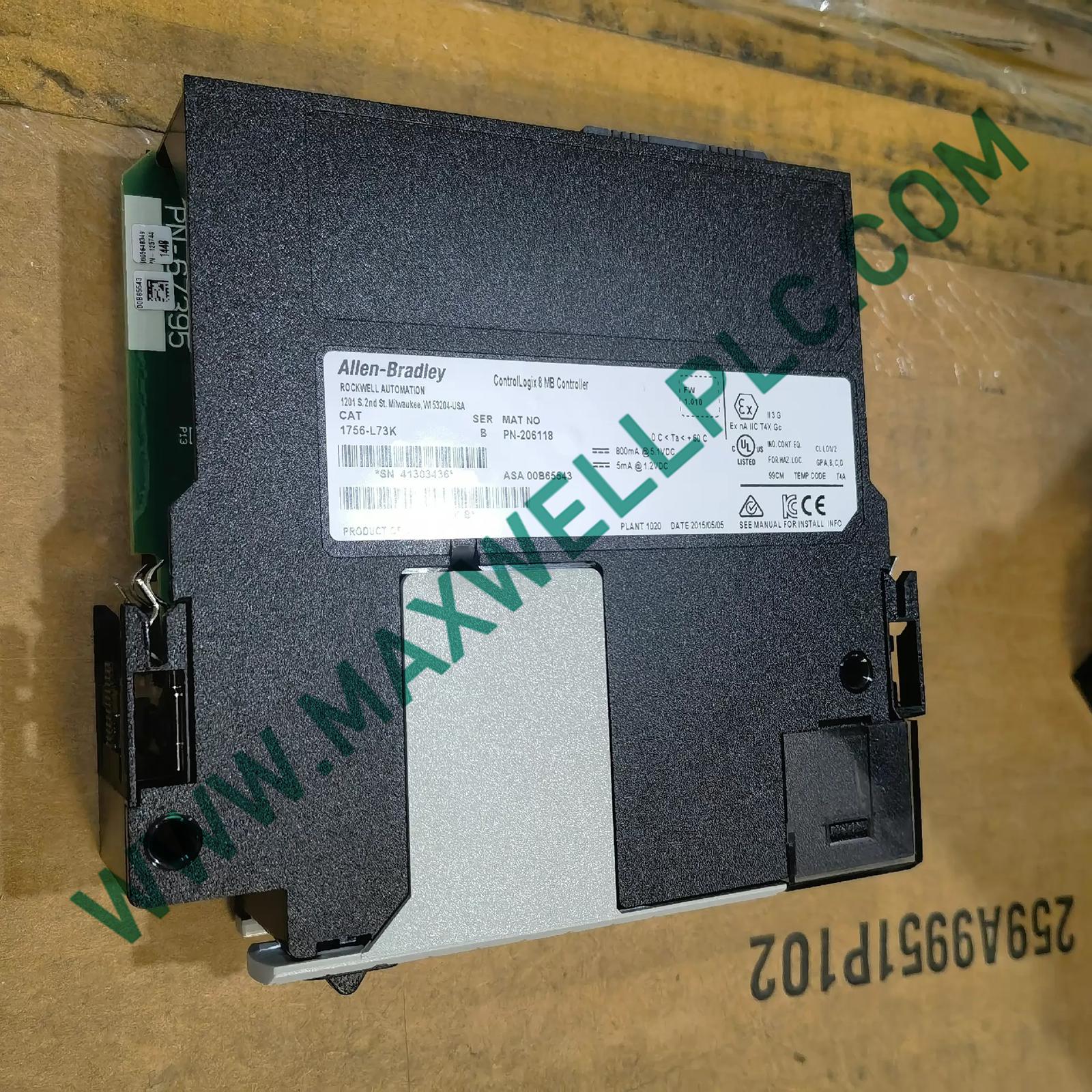 1756-L73K Allen-Bradley ControlLogix Processor Module